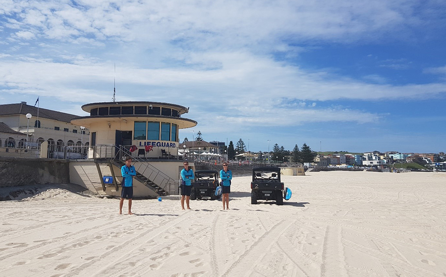Waverley Council lifeguards on patrol