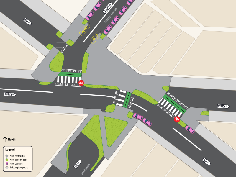 Option 2 - Simple Spatial Diagram