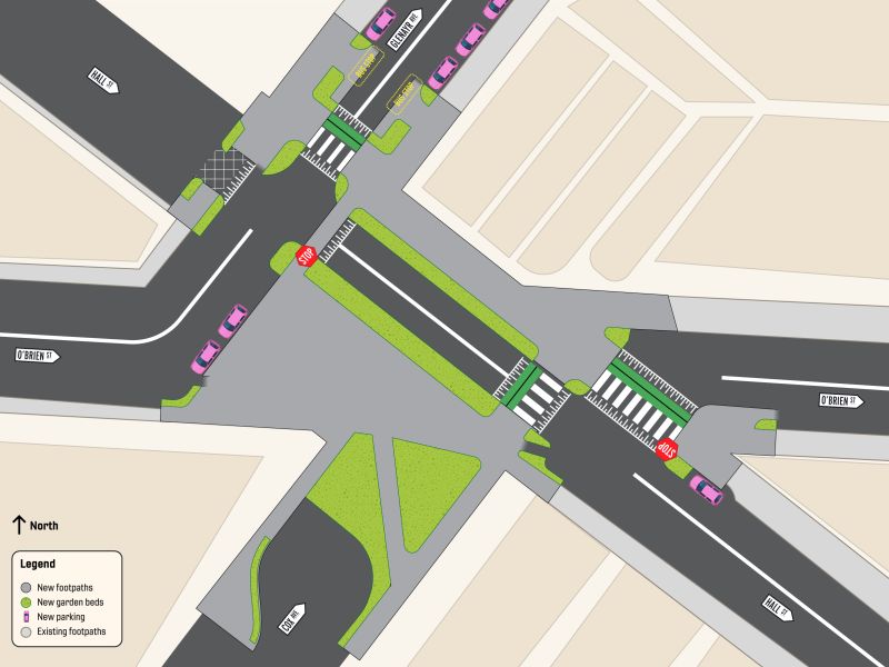 Option 1 - Simple Spatial Diagram